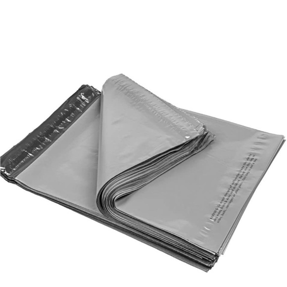 (25) 9x12 Grey Poly Mailers Shipping Envelopes Mailer Bag Self Sealing Gray - Picture 2 of 4